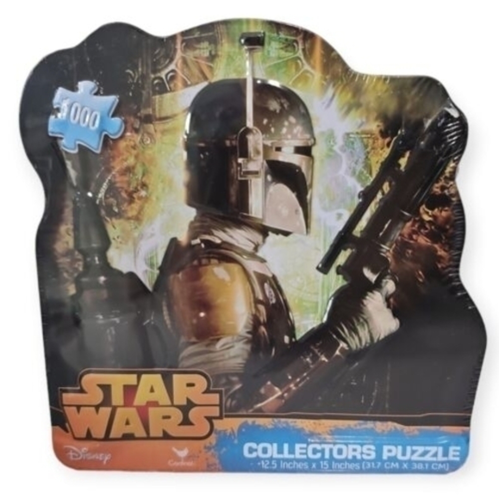 Disney Star Wars The Mandalorian Boba Fett Puzzle Collectors Tin 1000 Pcs Sealed